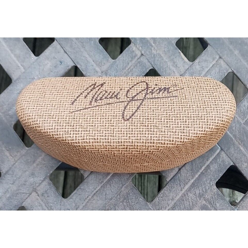 Maui Jim Large Sunglass Clam Case Only NO Sunglasses